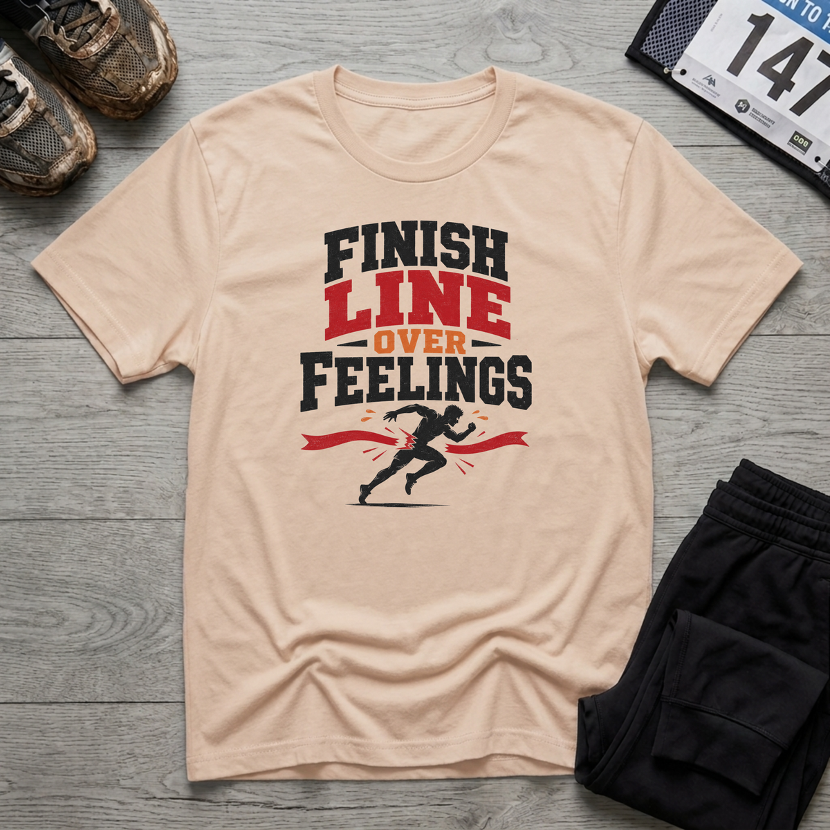 Finish Over Feelings T-Shirt