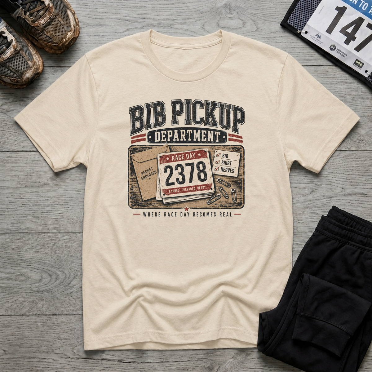 Bib Pickup Department T-Shirt