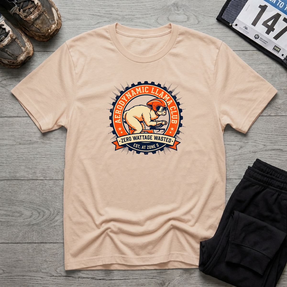 Aerodynamic Llama T-Shirt