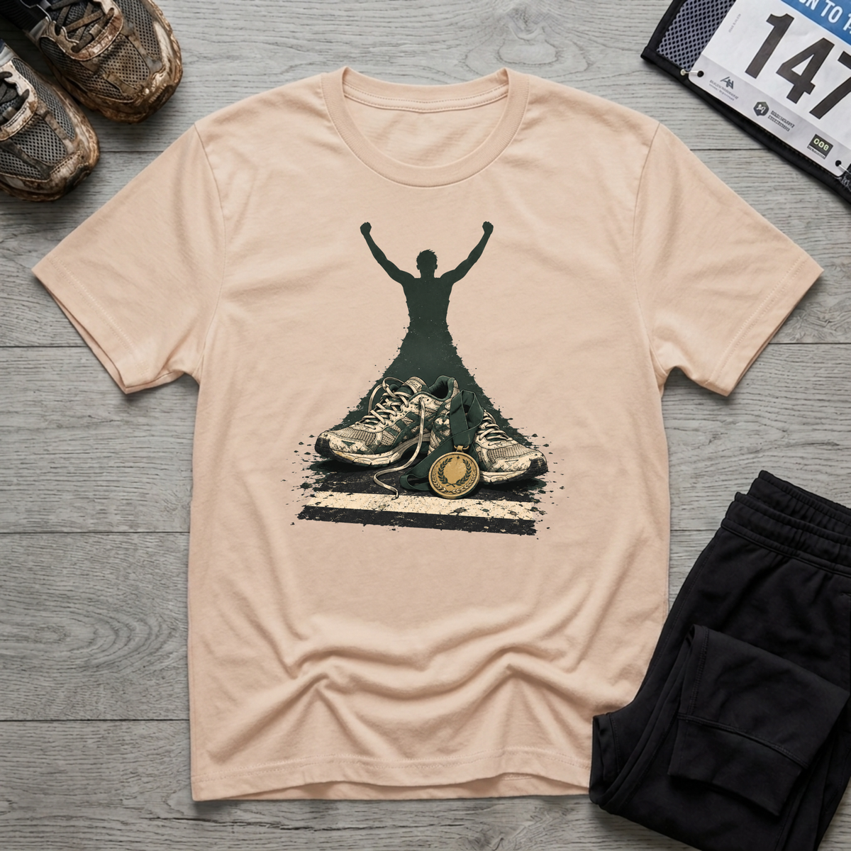 Finisher Shoes Male T-Shirt