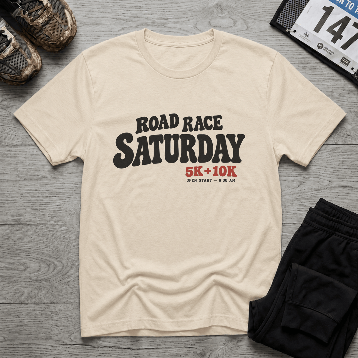 Road Race Saturday T-Shirt