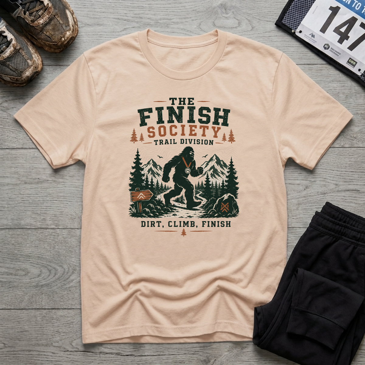 Trail Division Big Foot T-Shirt