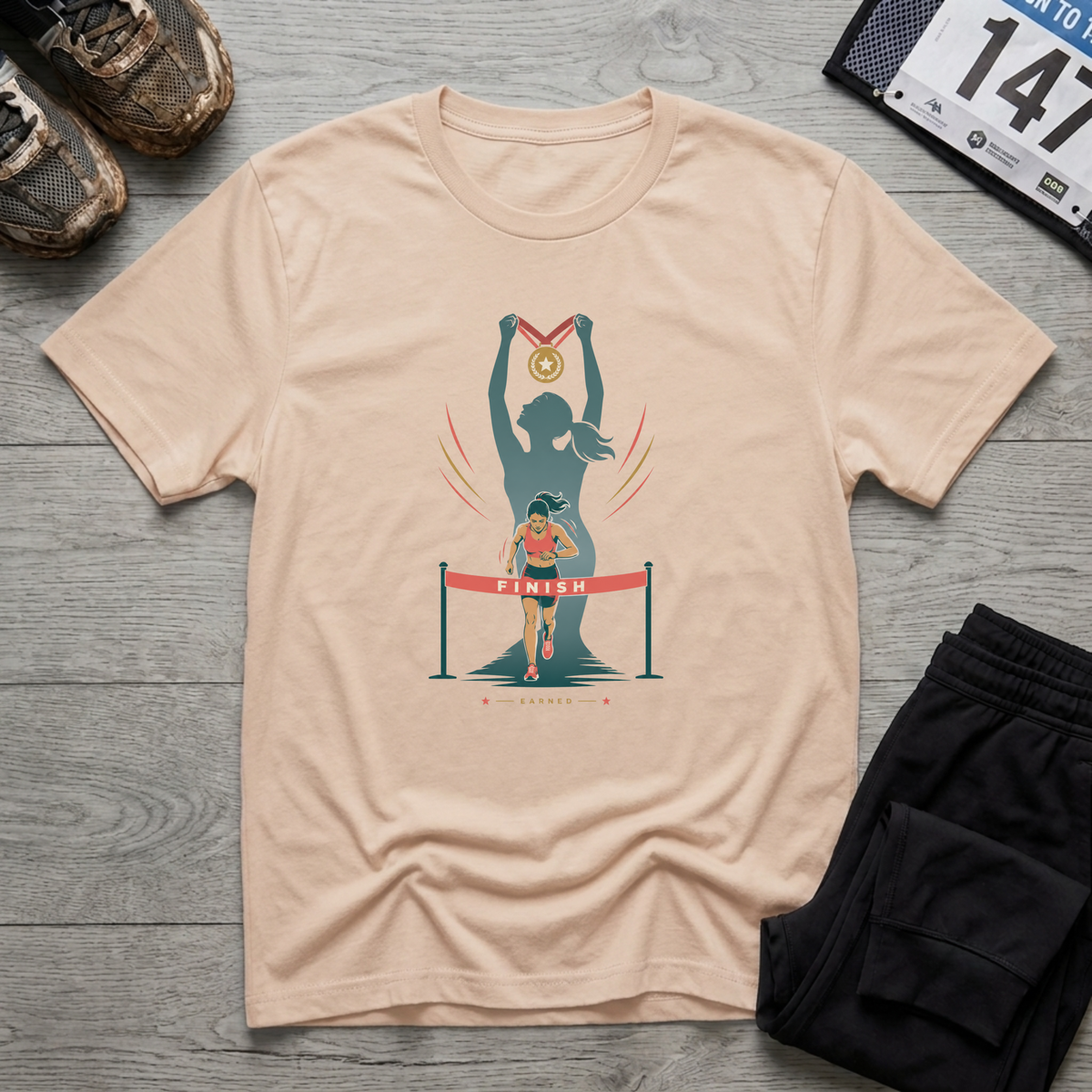 Earned Female T-Shirt