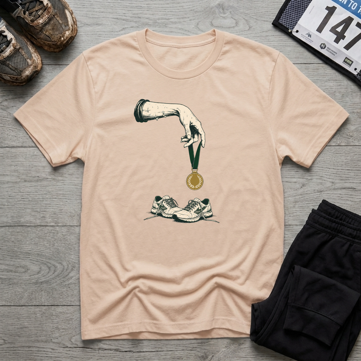 Medal and Shoes T-Shirt