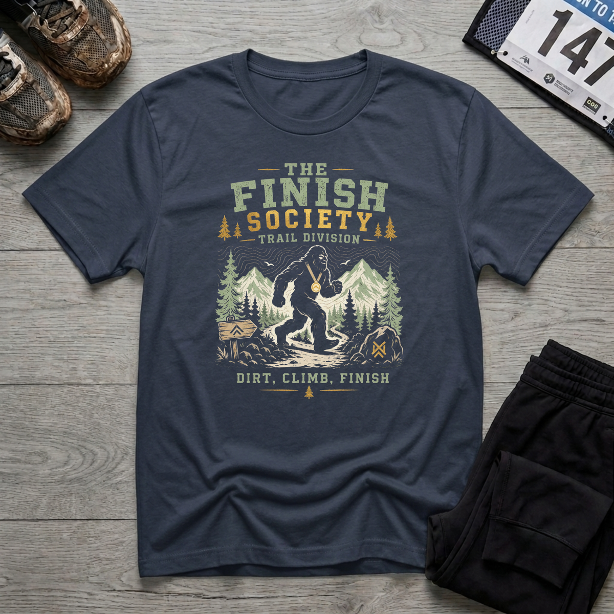 Trail Division Big Foot T-Shirt
