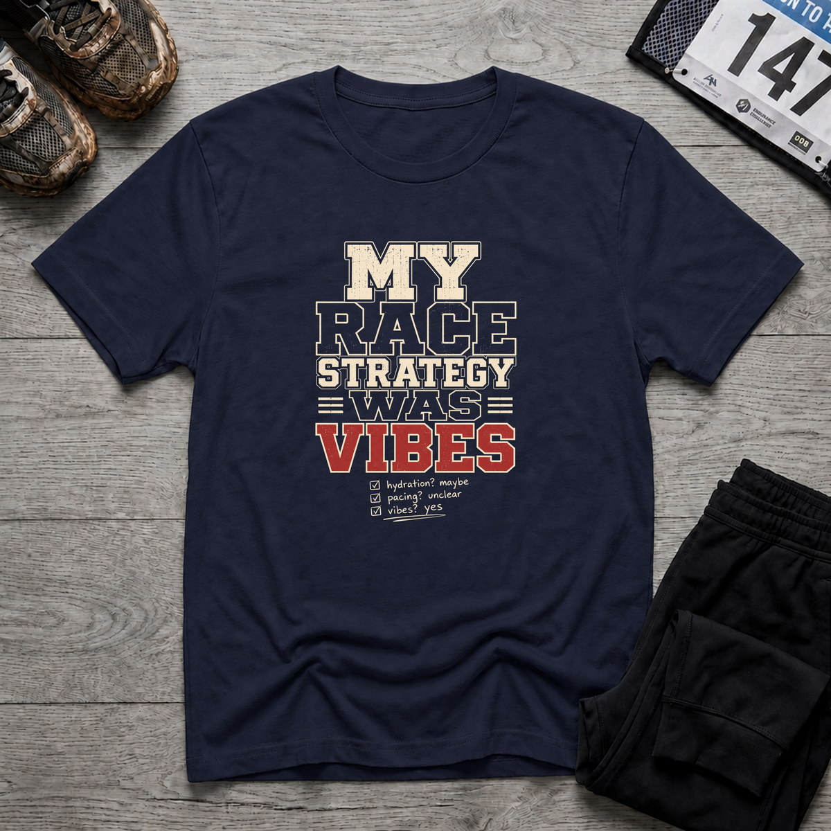 My Race was Vibes T-Shirt