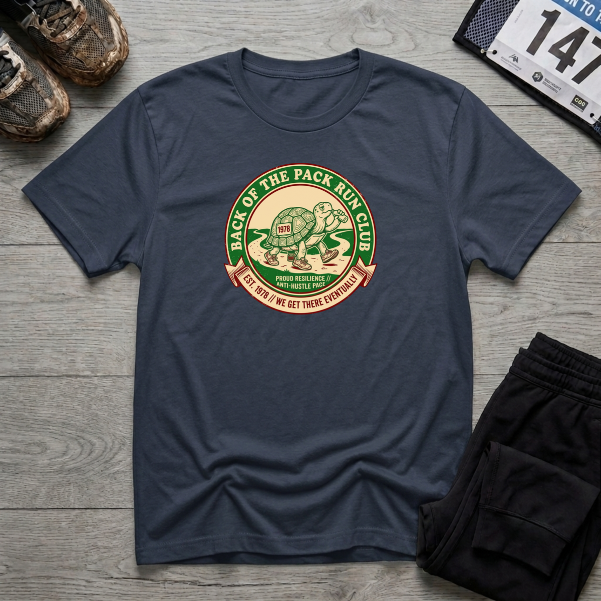 Back of the Pack Turtle T-Shirt