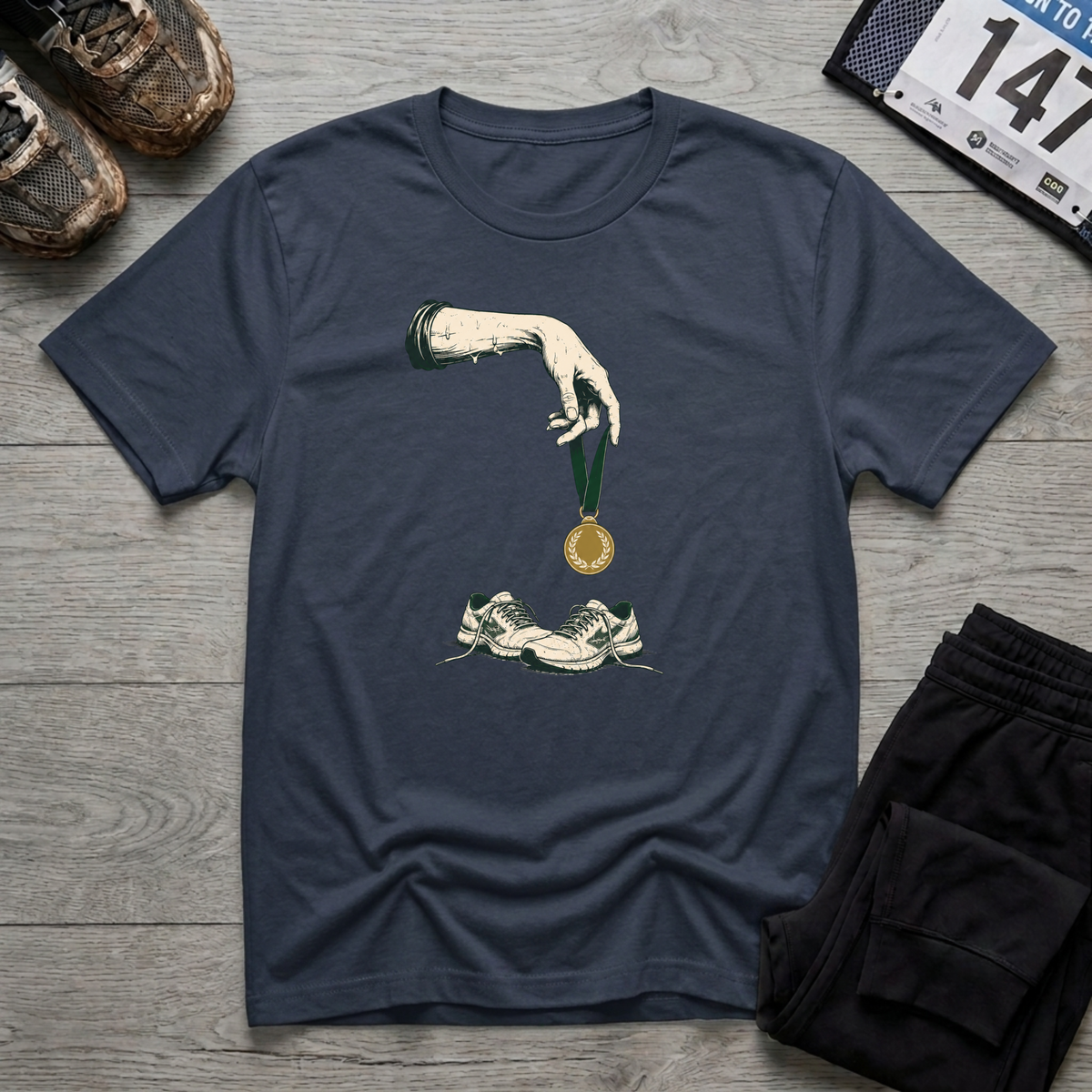 Medal and Shoes T-Shirt
