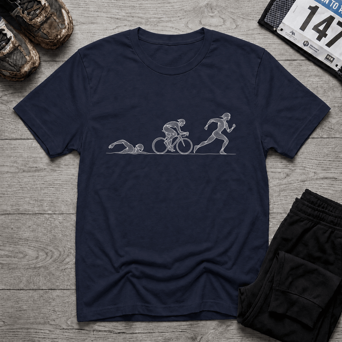 Swim Bike Run Flow T-Shirt