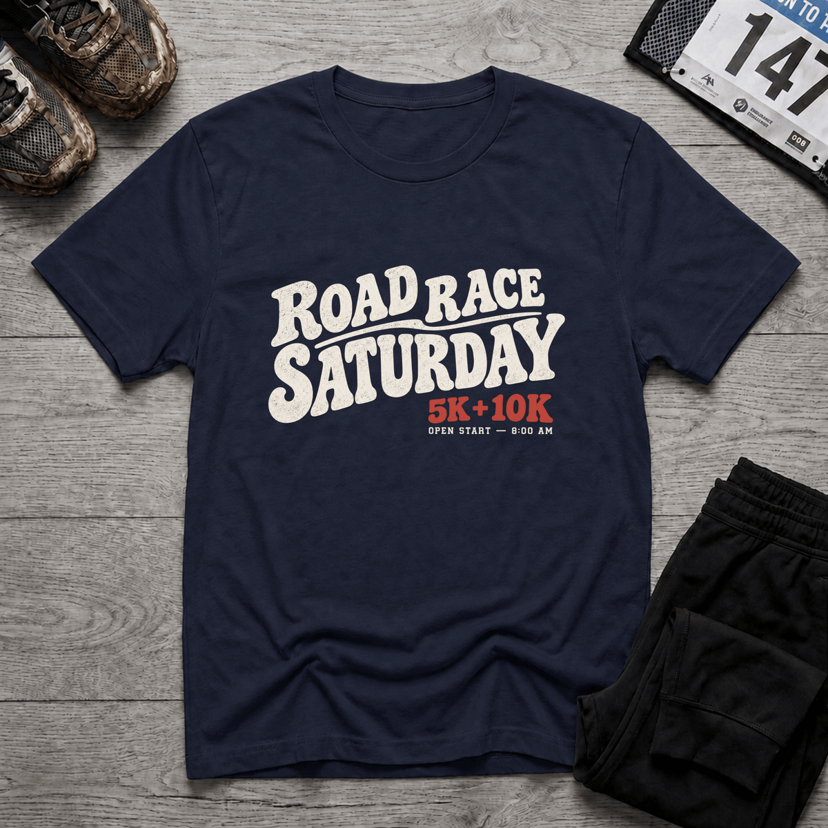 Road Race Saturday T-Shirt