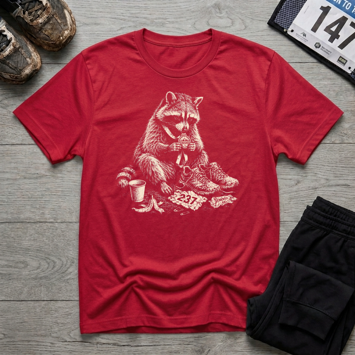 Finisher Racoon T-Shirt