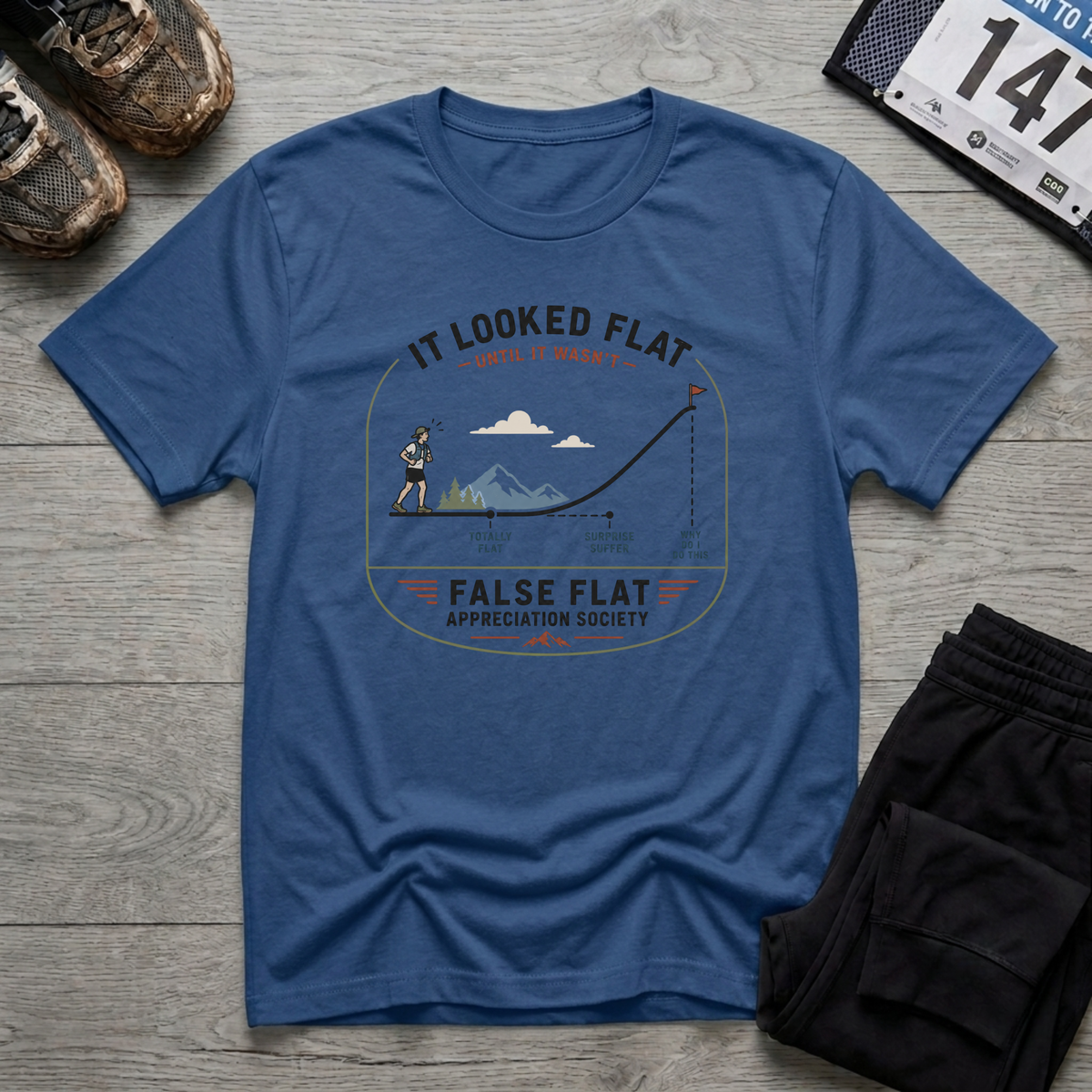 False Flat T-Shirt