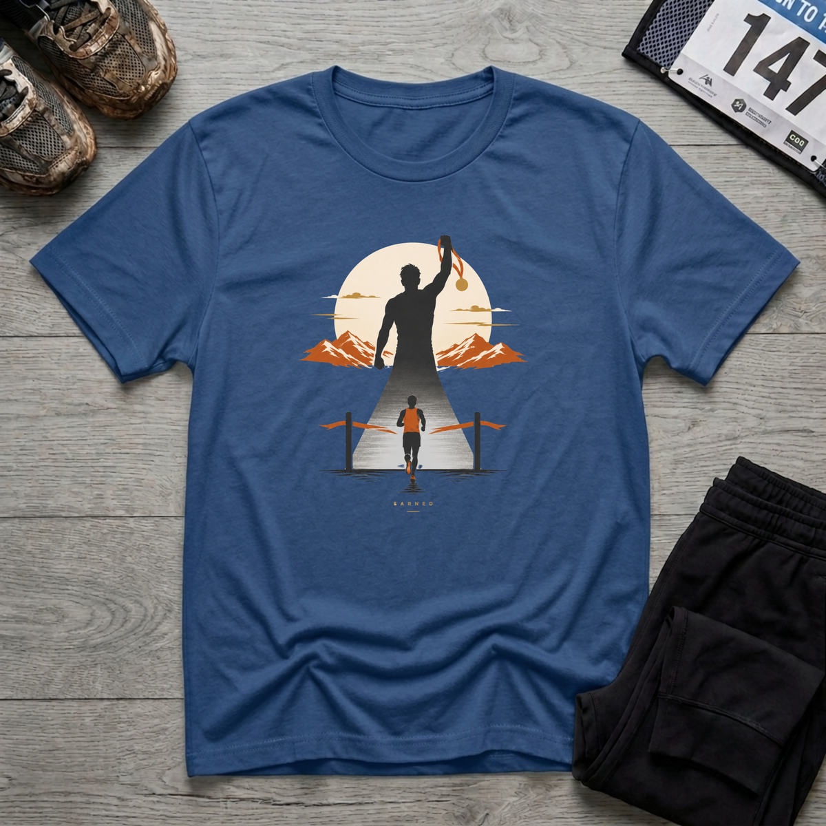 Earned Male T-Shirt
