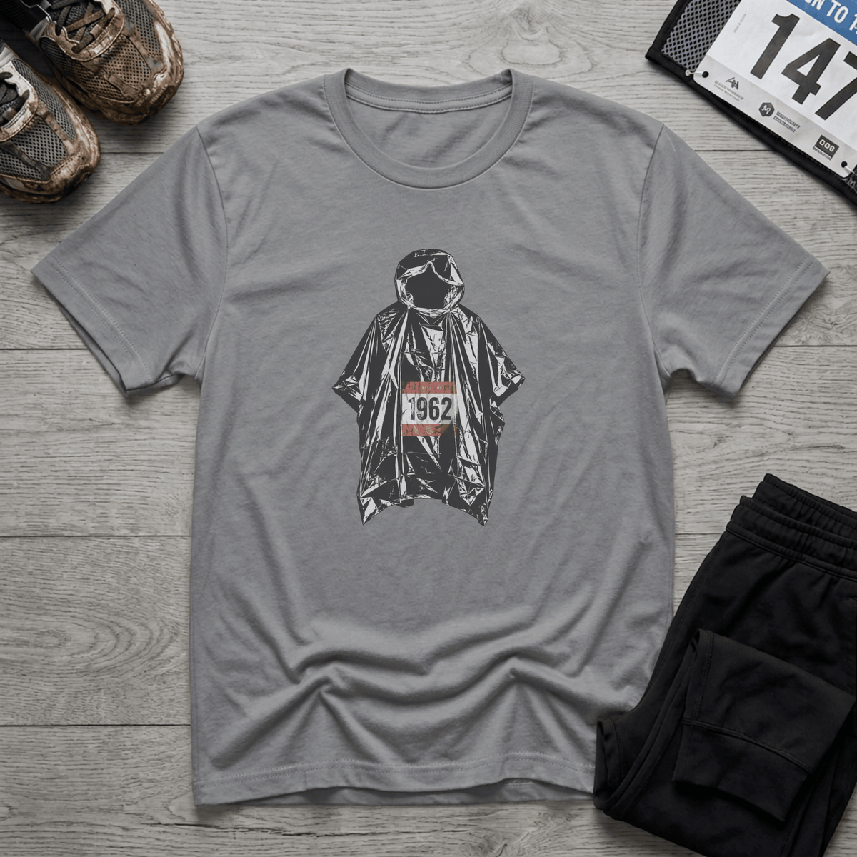 Start Line Poncho T-Shirt
