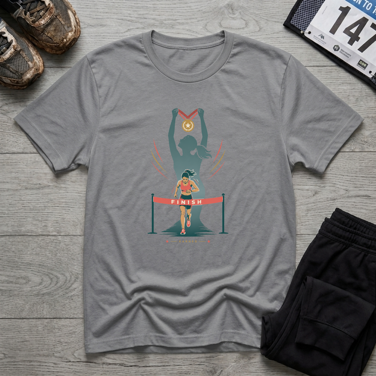 Earned Female T-Shirt