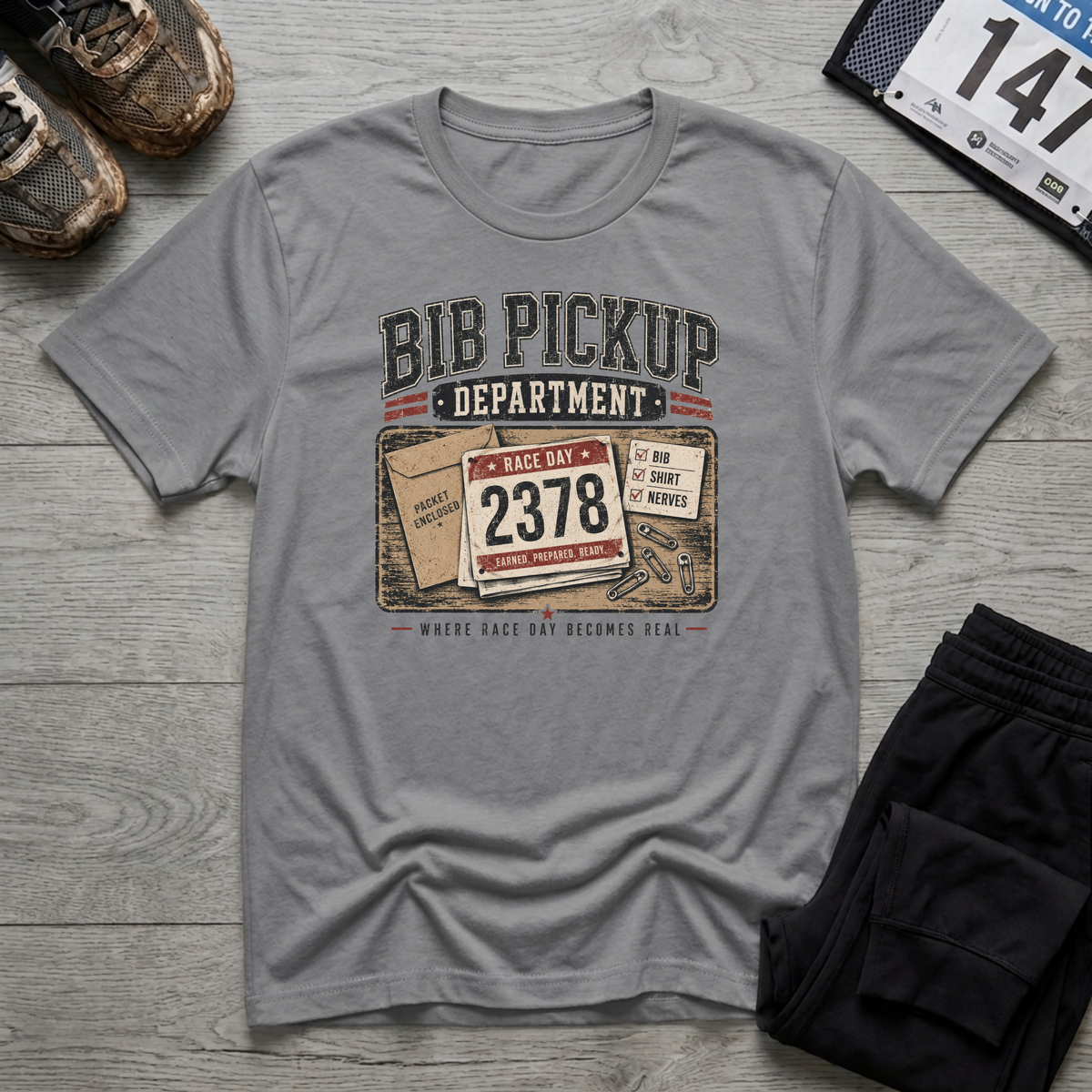 Bib Pickup Department T-Shirt