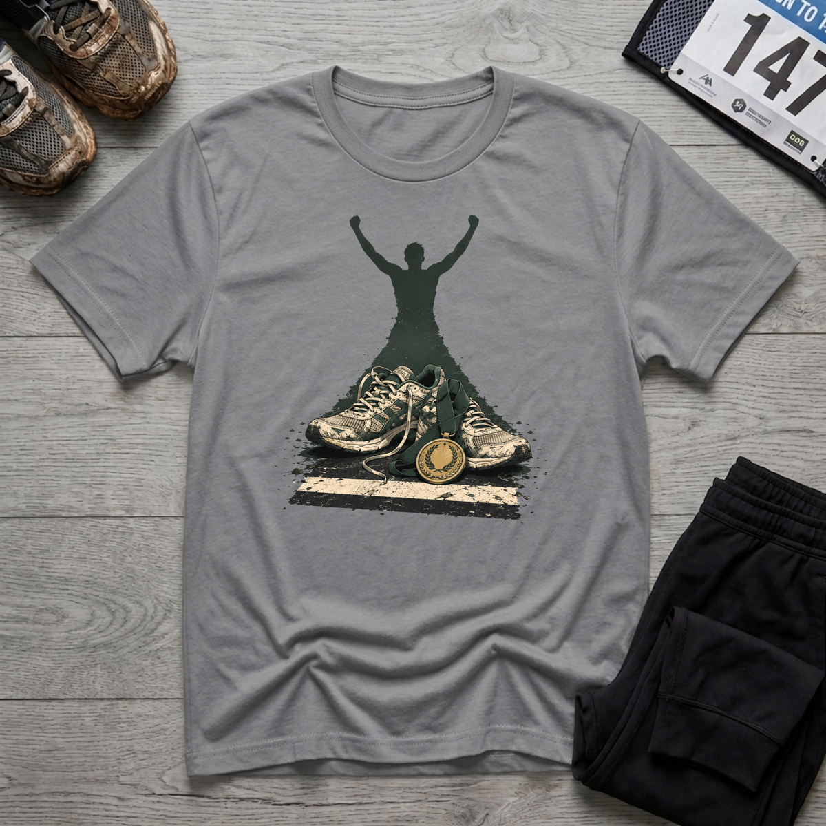 Finisher Shoes Male T-Shirt