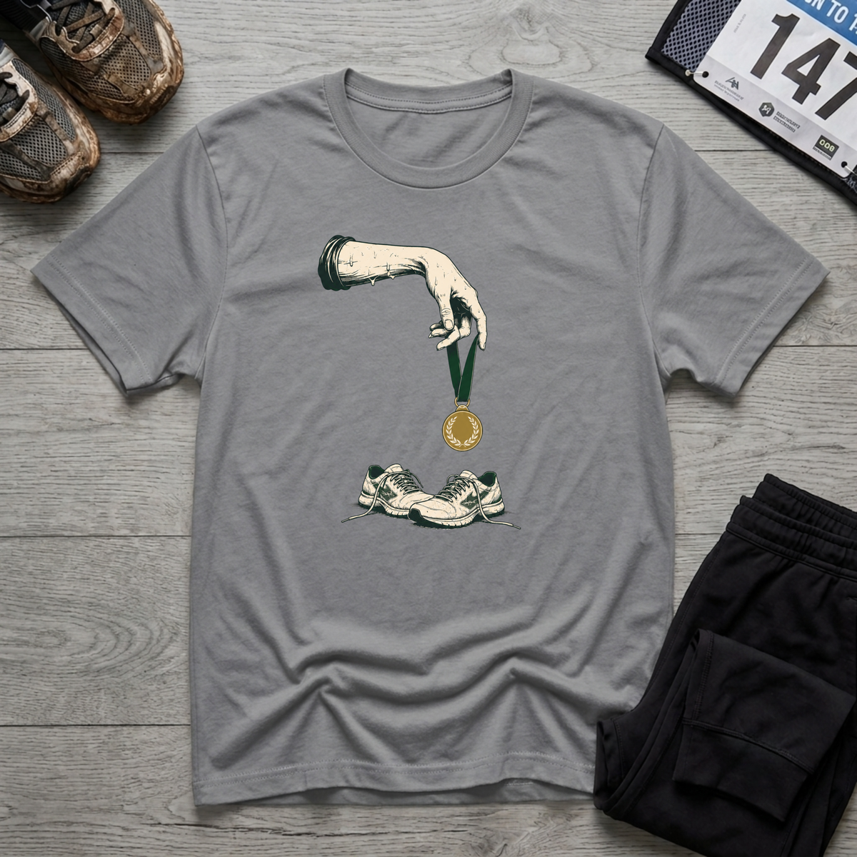 Medal and Shoes T-Shirt