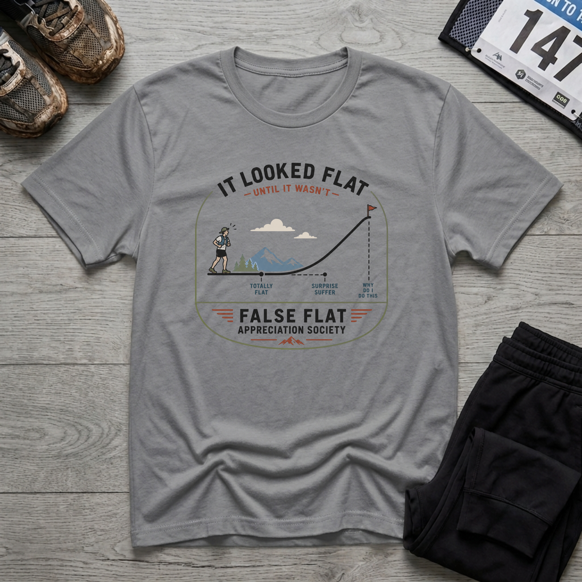 False Flat T-Shirt