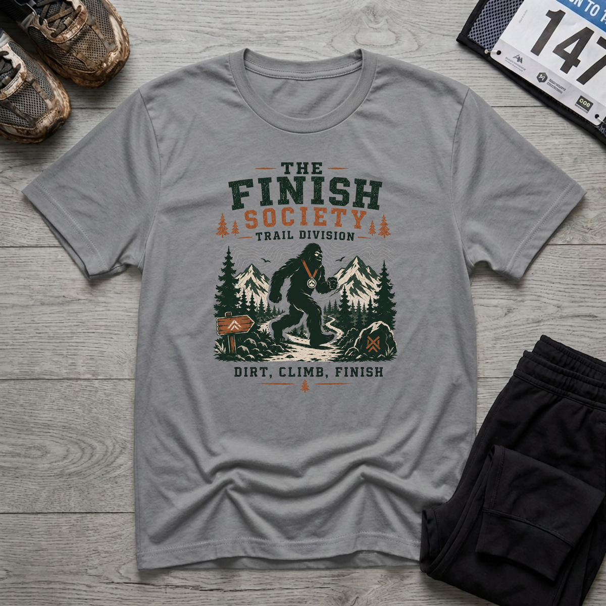 Trail Division Big Foot T-Shirt