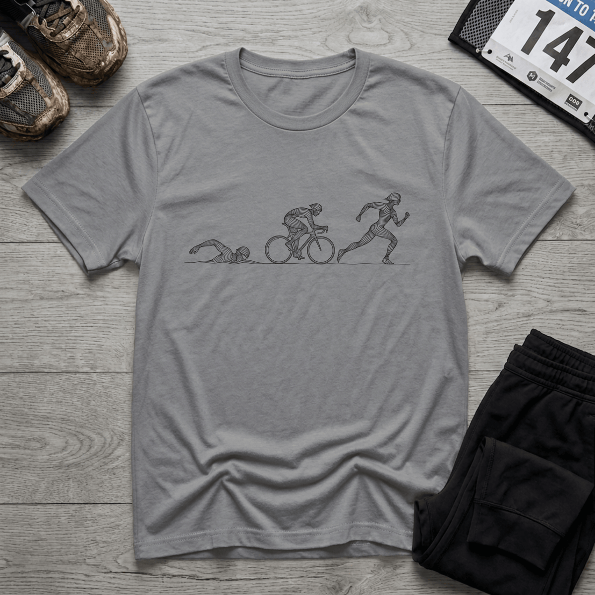 Swim Bike Run Flow T-Shirt