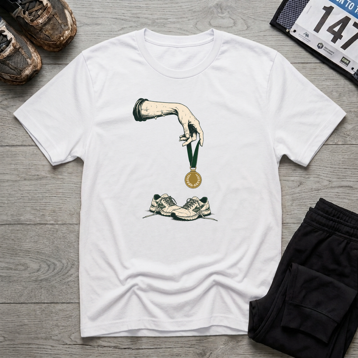 Medal and Shoes T-Shirt