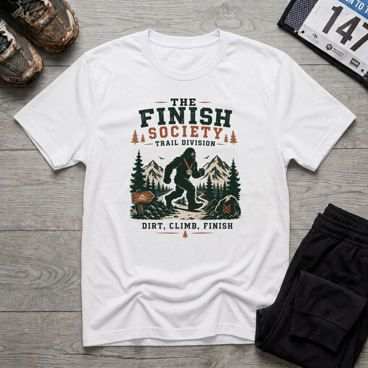 Trail Division Big Foot T-Shirt