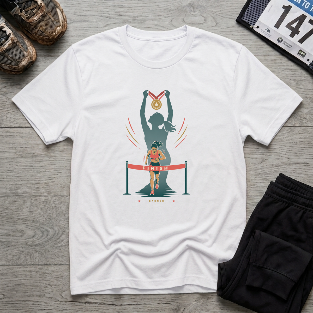 Earned Female T-Shirt