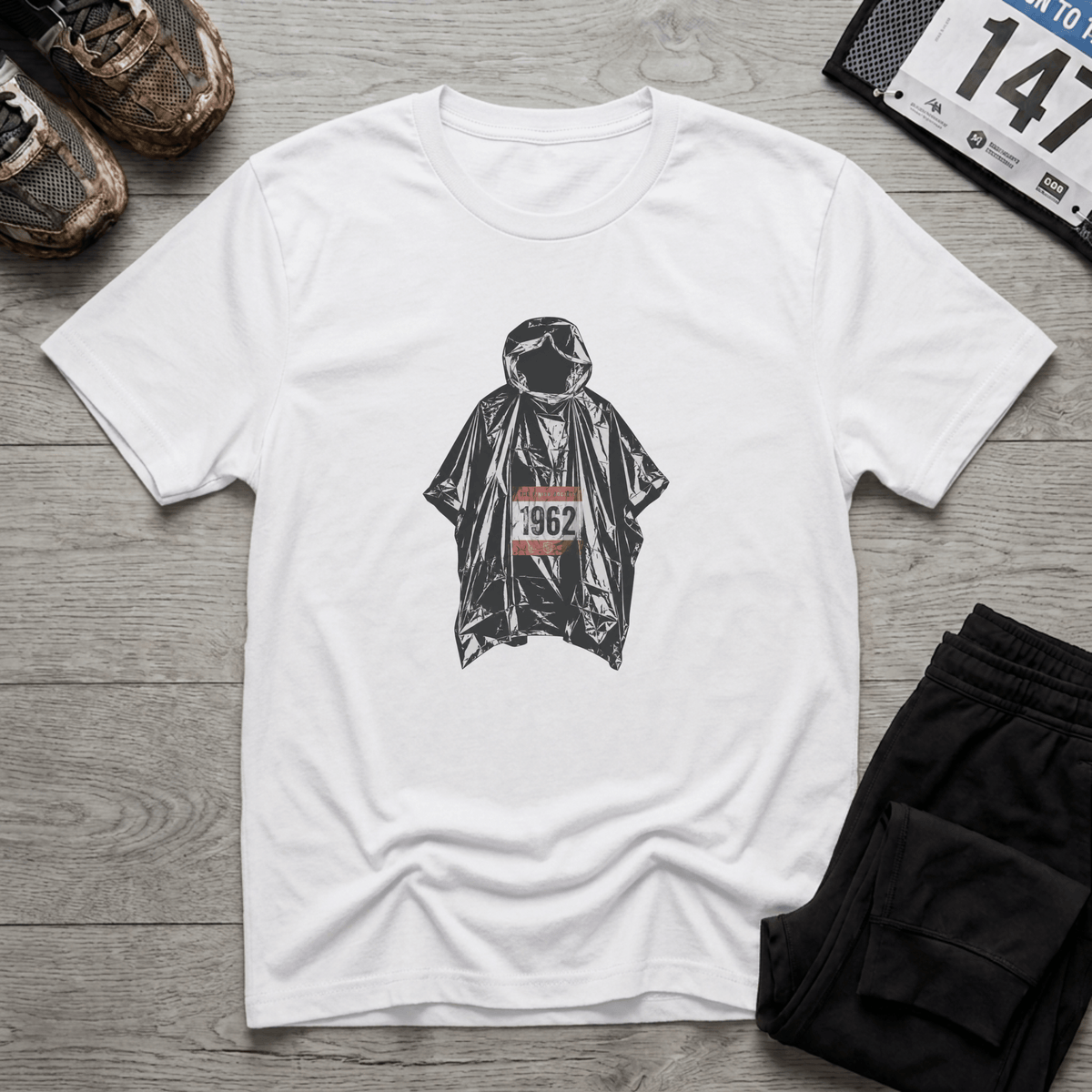 Start Line Poncho T-Shirt