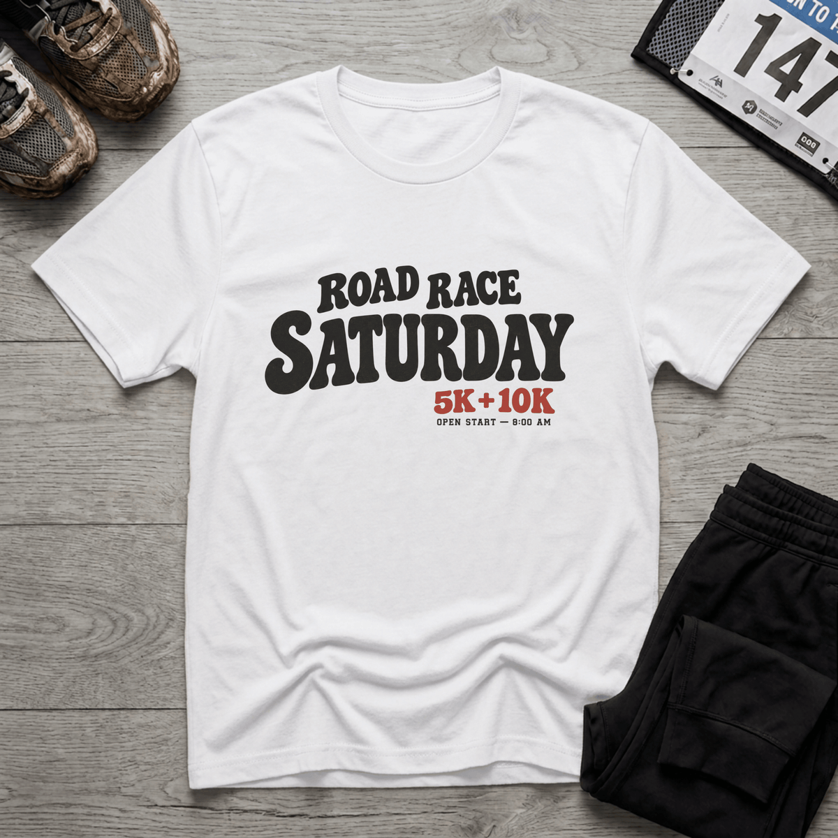 Road Race Saturday T-Shirt