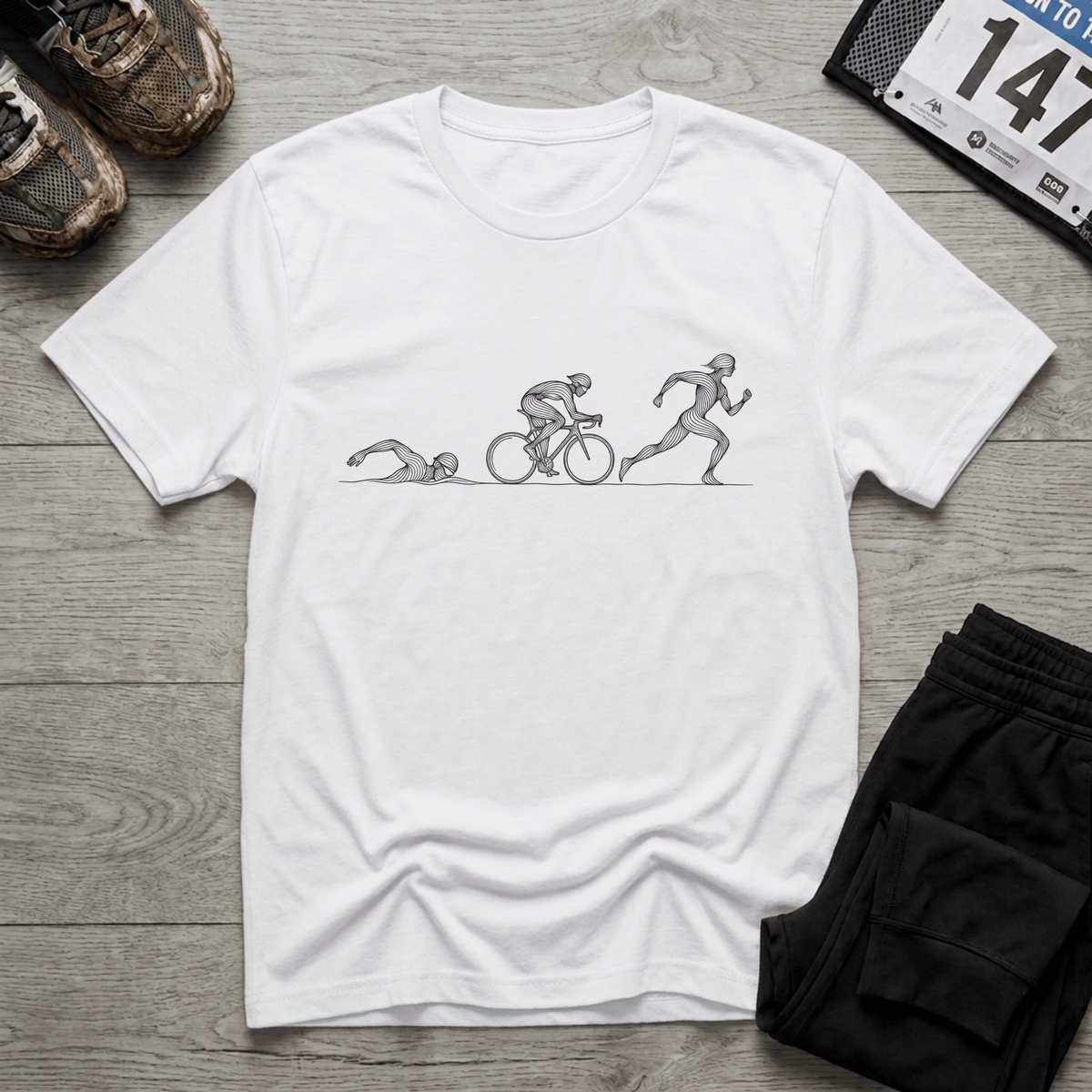 Swim Bike Run Flow T-Shirt