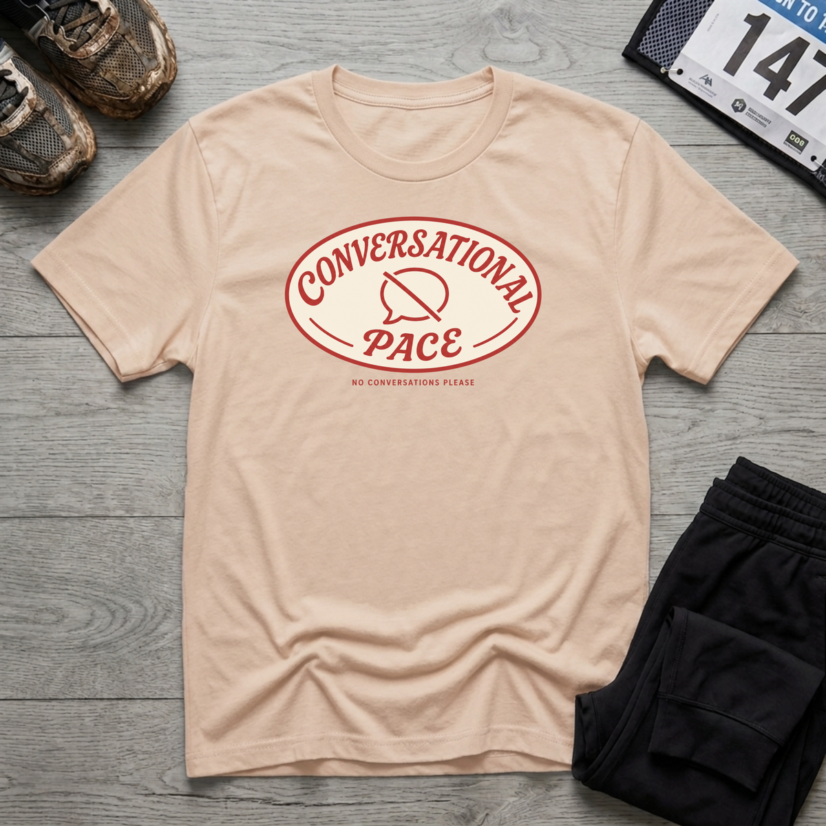 Conversational Pace T-Shirt - Natural