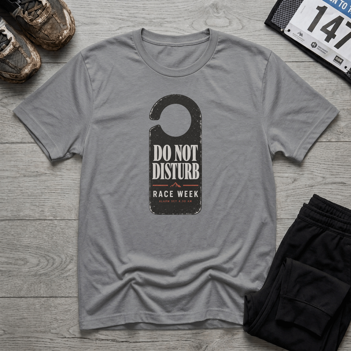 TFS mockup | Do Not Disturb Race Week T-Shirt | Sport Grey | a649198ebd5770ff