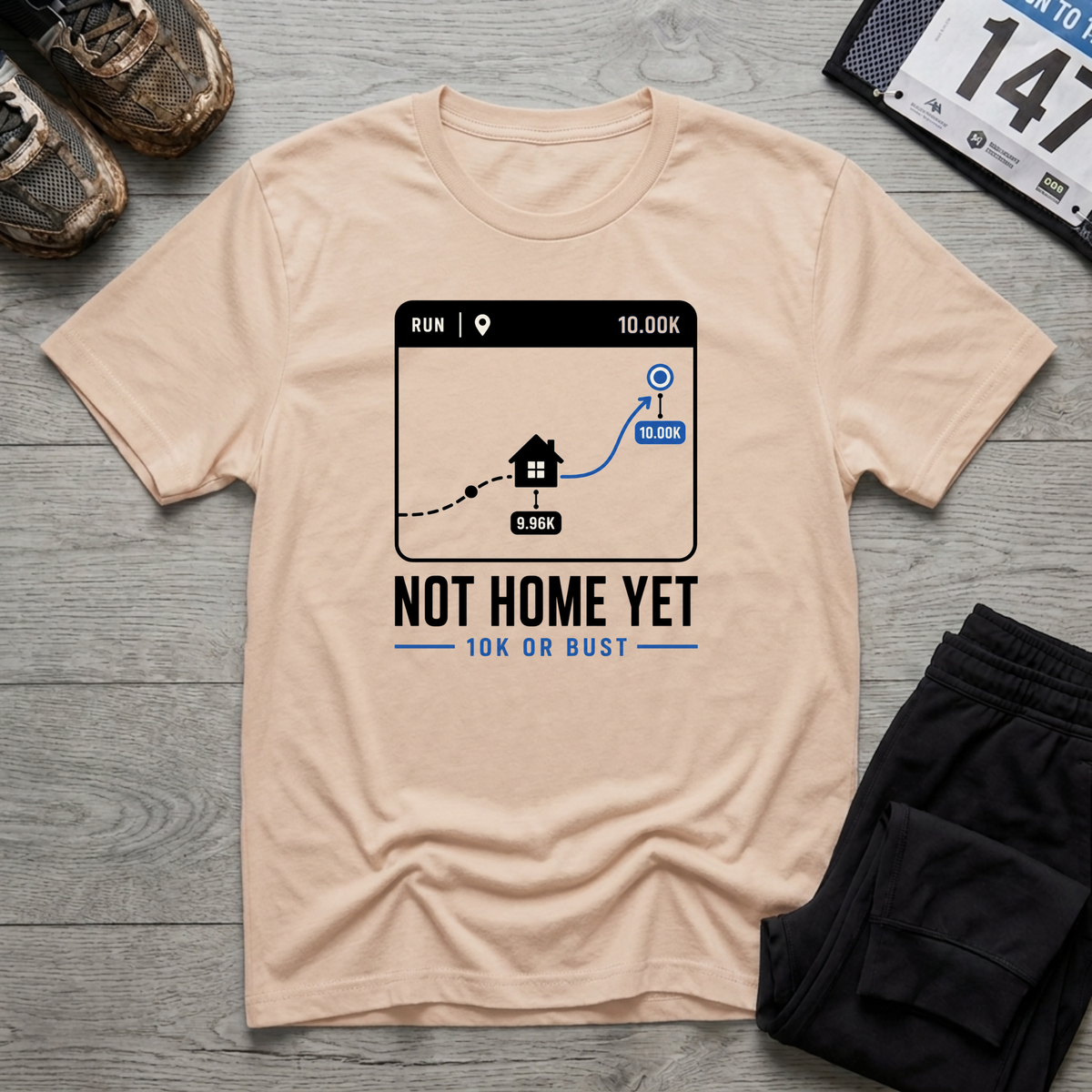 Not Home Yet T-Shirt - Natural