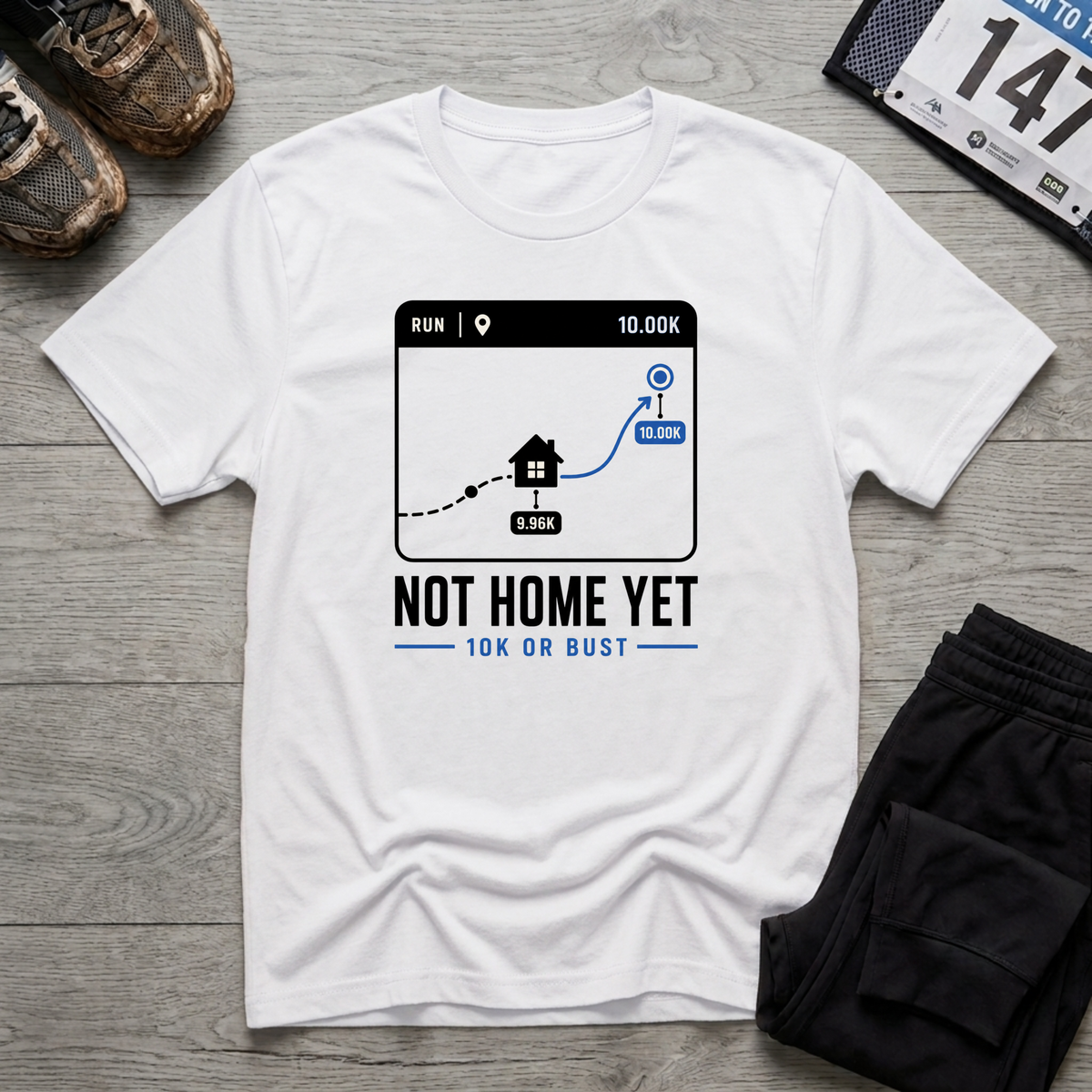 Not Home Yet T-Shirt - White