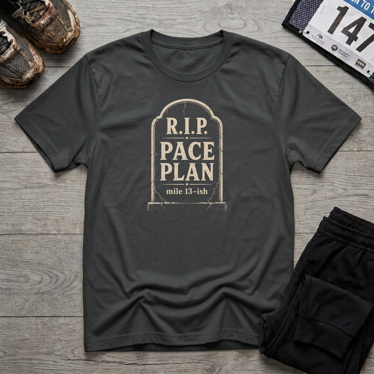 RIP Pace Plan T-Shirt - Black