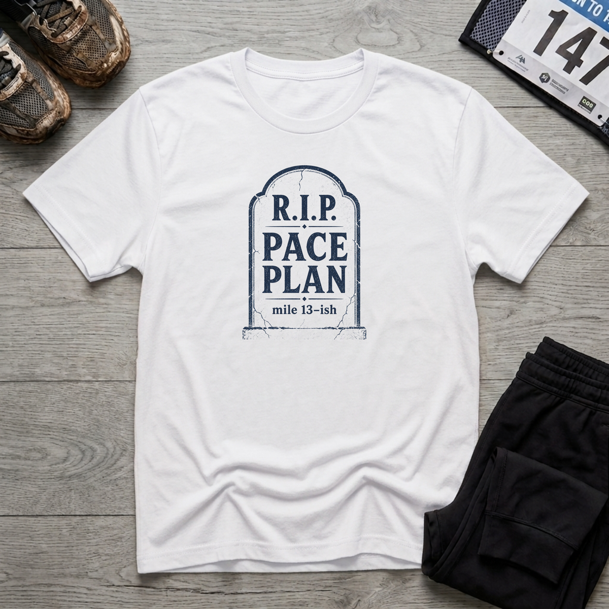 RIP Pace Plan T-Shirt - White