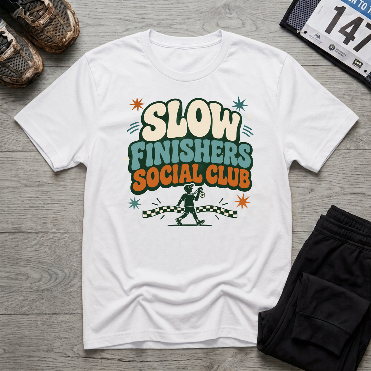 Slow Finishers T-Shirt - White
