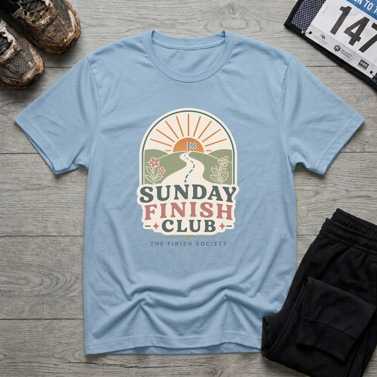 Sunday Finish Club - Light Blue