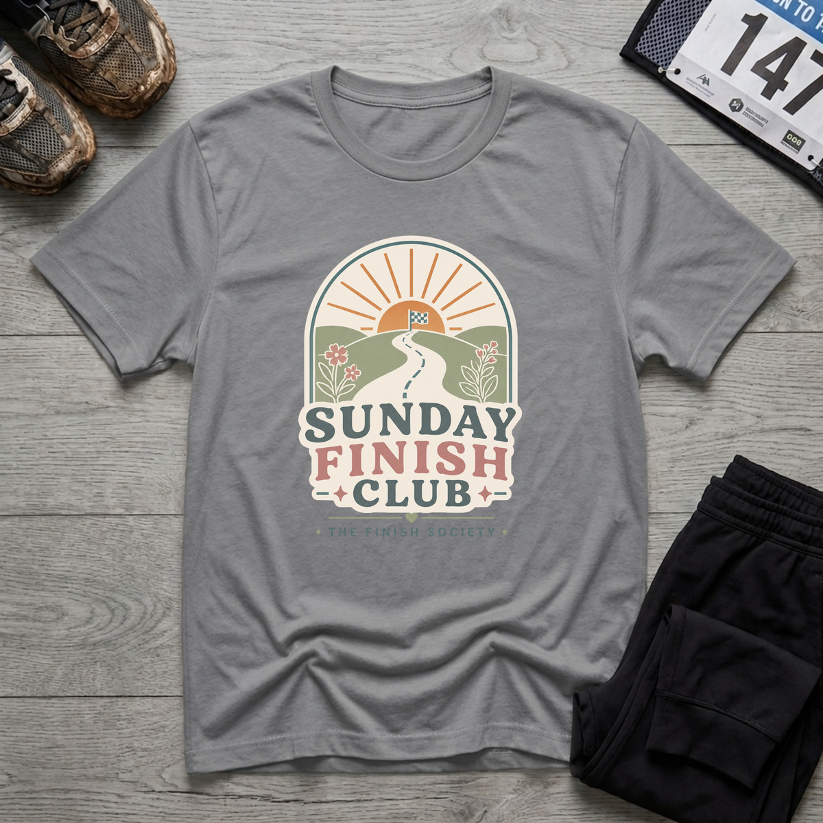 Sunday Finish Club - Sport Grey