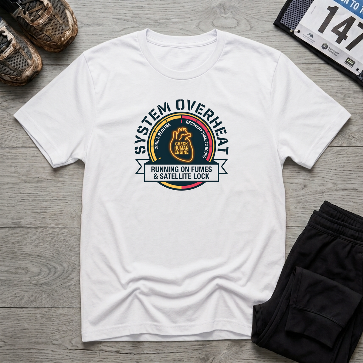 System Overheat T-Shirt - White