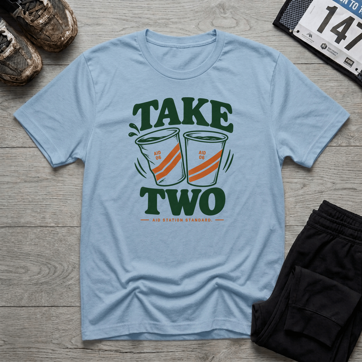 TFS mockup | Take Two T-Shirt | Light Blue | 0660430a96008804